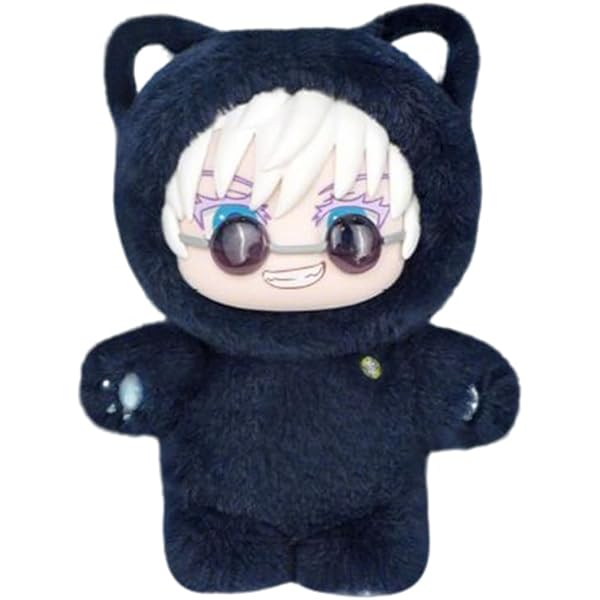 GAPESDUY Plush Keychain for Backpack, Gojo Satoru 4
